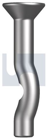 SPIKE ANCHOR 6.5X75 CSK GALV (BOX 100)