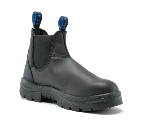 BOOT S/BLUE E/S HOBART 312101 BLACK 10.5 (PAIR)