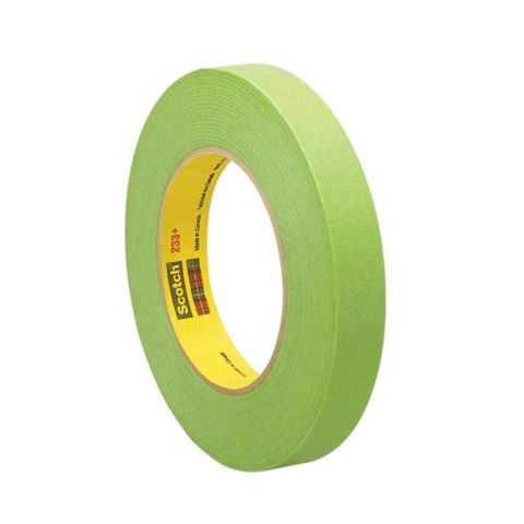 TAPE MASKING GREEN 3M SOLVENT 233+ 48MMX50M