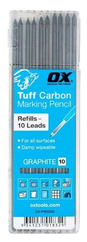 LEADS TUFF PENCIL GRAPHITE ONLY OX (PK10)
