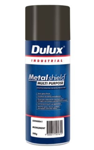 PAINT SPRAY DULUX METALSHEILD MONUMENT 300G