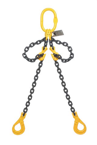 CHAIN SLING 2LEG 4MX10MM CLEVIS SELF LOCK GRD80