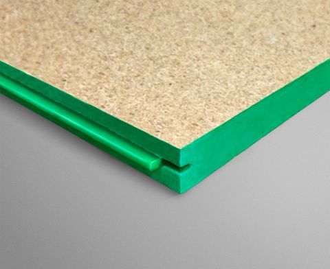 P/B ENDURAFLOOR GP GREEN TONGUE 19X800X3600MM