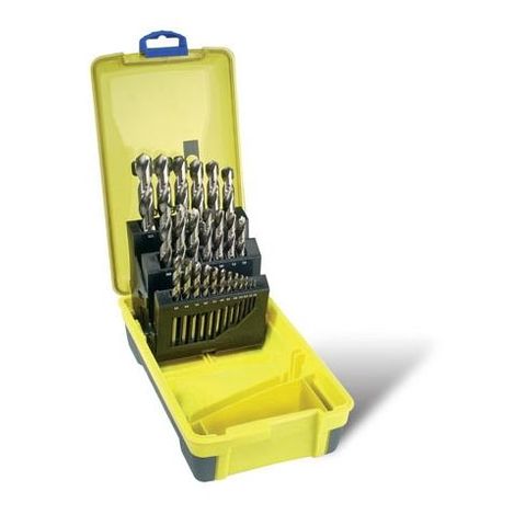 DRILL BIT SET BORDO MET 2007-M3 PLAS CASE (25PCS)