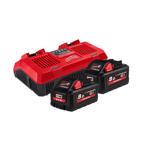 CHARGER ION-HIG MILW M18 8AH REDLITHIUM DUAL BAY