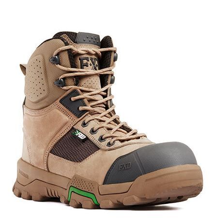 BOOT FXD 6 INCH WB-1 STONE SIZE USA 8 (PAIR)