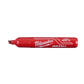 MILWAUKEE INKZALL� RED LARGE CHISEL TIP MARKER