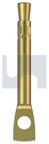 ANCHOR BOLT 6X60 TIE WIRE SUSPENSION ZNC (BOX 100)