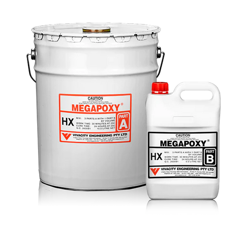 ADHESIVE MEGAPOXY HX 4L KIT