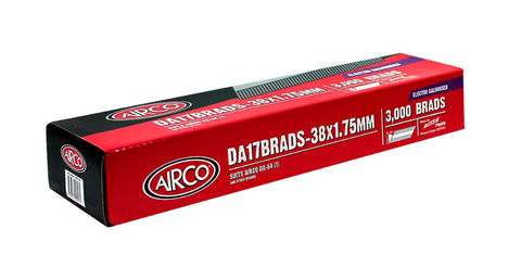NAIL BRAD AIRCO 38MM DA17 GALV (BOX 3000)