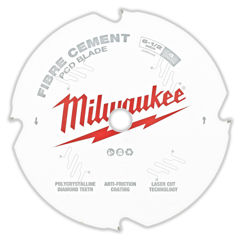 MILWAUKEE 165MM (6-1/2") 4T FIBRE CEMENT CIRC SAW