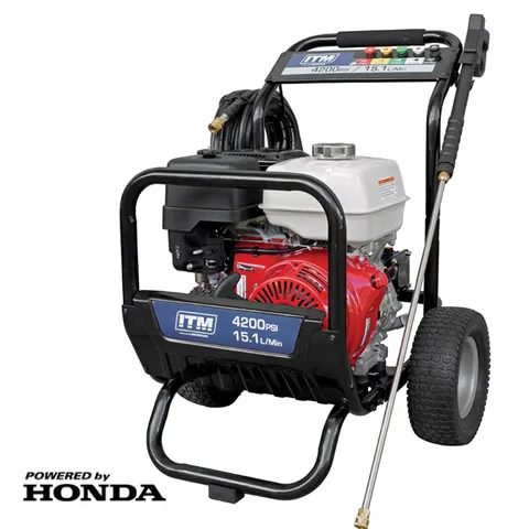 PRESSURE WASHER ITM HONDA 13HP 4200PSI 15.1L/MIN