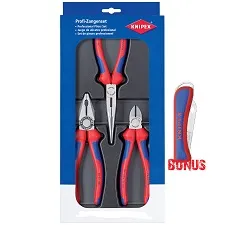 PLIER PACK KNIPEX BONUS KNIFE - PROMO PK3