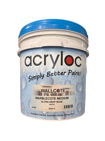 ACRYLOC MARBLECOTE TEXTURE MEDIUM ULTRA DEEP 15L