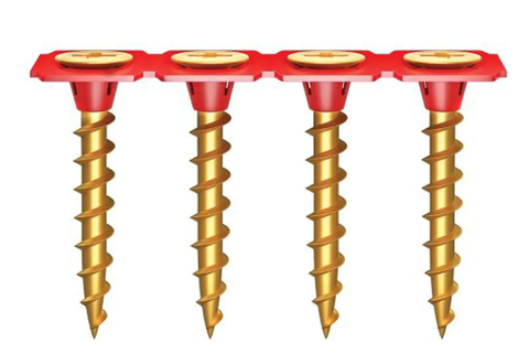 SCREW COLLATED ICCONS 6X25 COARSE TIMBER (BOX 1000