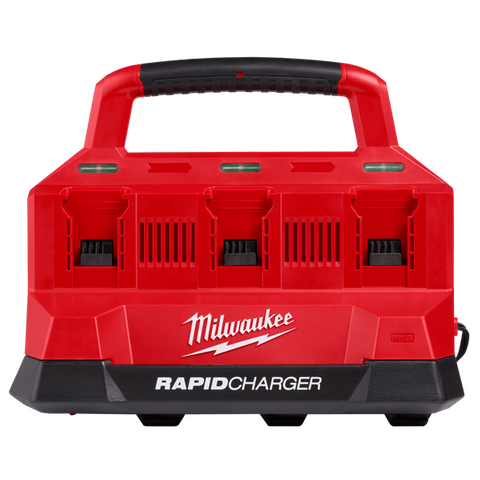 MILWAUKEE M18™ 6 BAY PACKOUT™ RAPID CHARGER