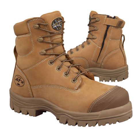 BOOT OLIVER L/U ZIP 45-632Z WHEAT 5