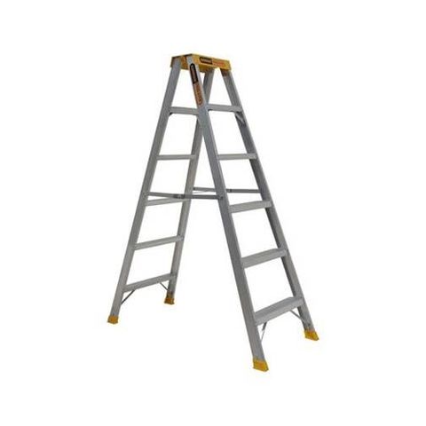 LADDER GORILLA DBL/SIDED ALUMINIUM 1.8M 150KG