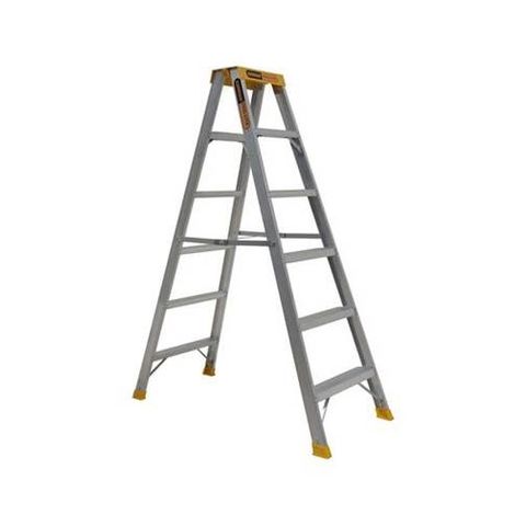 LADDER GORILLA DOUBLE SIDED ALUMINIUM 1.8M 150KG