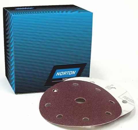 DISC SAND NORTON 180MM 120G NH VEL ADALOX (BX 100)