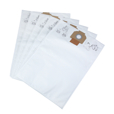MILWAUKEE FLEECE FILTER BAG 5PK AS30LAC & AS30MAC