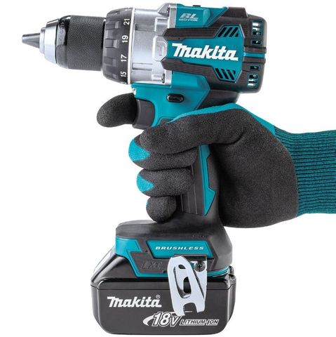 HAMMER DRILL DIVER 18V 13MM B/LESS MAKITA DHP489Z