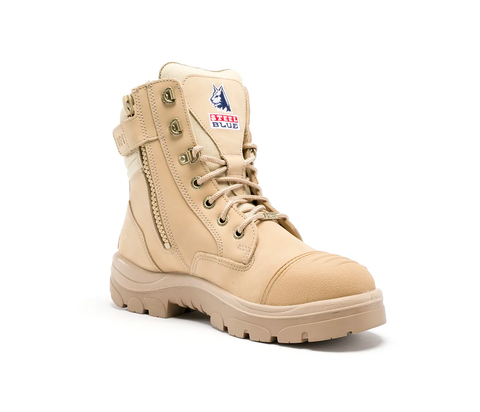 BOOT S/BLUE SOUTH CROSS ZIP 312661 SAND 9 (PAIR)