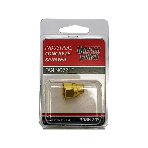 NOZZLE BRASS FAN+ADAPT MASTERFINISH 1.8L/ 0.5GPM