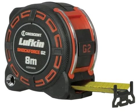 TAPE MEASURE LUFKIN GEN 2 SHOCKFORCE 8M X 32MM