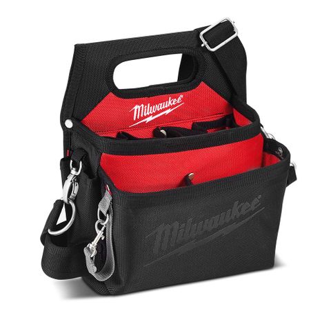 WORK POUCH ELECTRICIANS MILWAUKEE BLACK/RED
