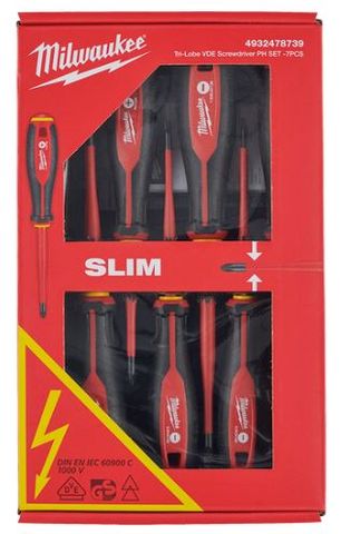 SCREWDRIVER 7PCE SET VDE MILW 4932478739