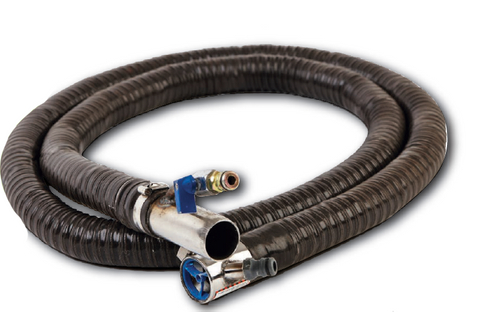 EXHAUST HOSE GUARDA 50MM X 10M WITH CAM LOCK