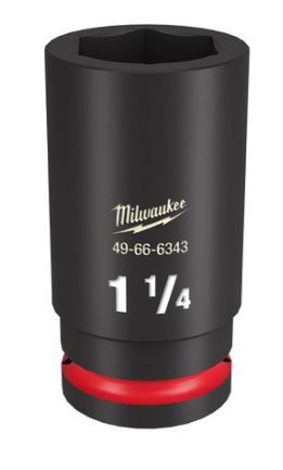 SOCKET IMP MILW SHOCKWAVE 3/4"DR DEEP 1-1/4"