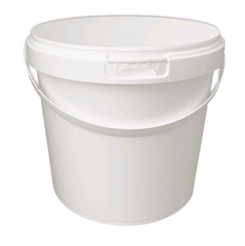 PAIL 2L WHITE INCL LID BP2LWH & BL2LWH (KIT)