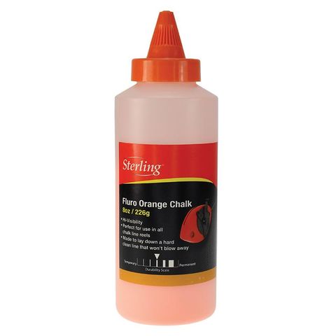 CHALK ORANGE REFILL 8 OZ 226G