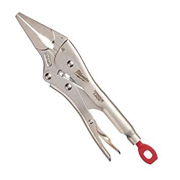 PLIER MILW TORQUE LOCK LONG NOSE 9" / 230MM