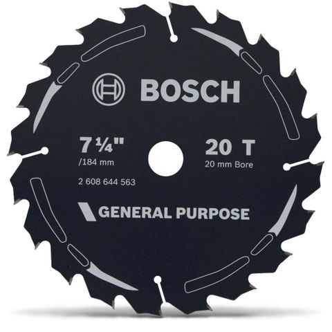 TCT SAW BLADE BOSCH GP WOOD 184MMX20T