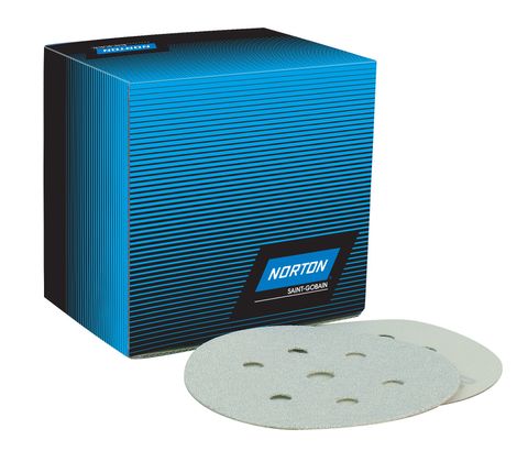 DISC SAND NORTON 125MM 60G 8H VELCRO (BOX 50)