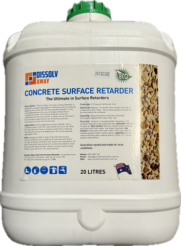 RETARDER ULTRA TECH DISSOLV AWAY 20L