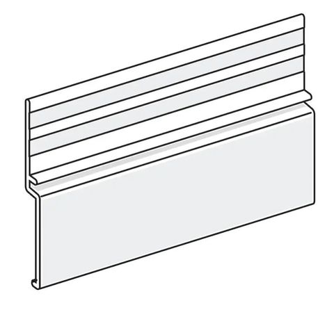 BASE TRIM ALUMINIUM 9MM X 3000MM