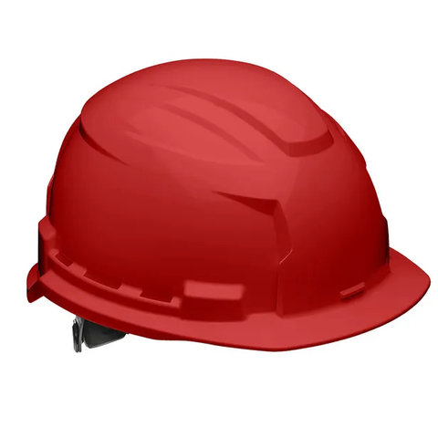 HARD HAT RED MILW BOLT 100 UNVENTED