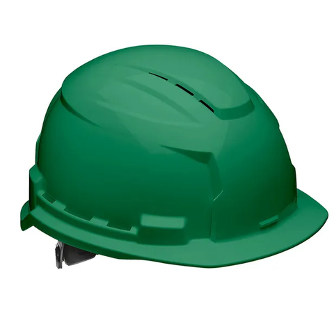 HARD HAT GREEN MILW BOLT 100 VENTED