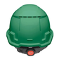 HARD HAT GREEN MILW BOLT 100 VENTED