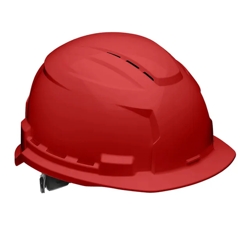 HARD HAT RED MILW BOLT 100 VENTED