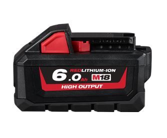 BATTERY MILW M18 6.0AH HIGH OUTPUT M18HB6