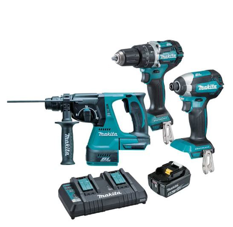 COMBO KIT MAKITA 18V DLX3137PT 3 PCE