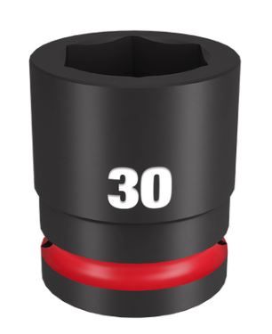 SOCKET IMP MILW SHOCKWAVE 3/4" DR STD 30MM (PCE)