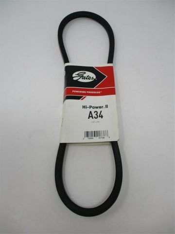 BELT V GATES A34 13x915MM HI POWER