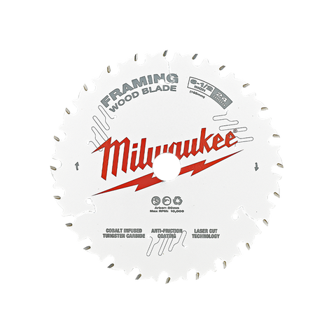 MILWAUKEE 165MM (6-1/2") 24T WOOD CIRC SAW BLADE