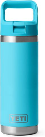 BOTTLE RAMBLER STRAW 18OZ 532ML REEF BLUE YETI